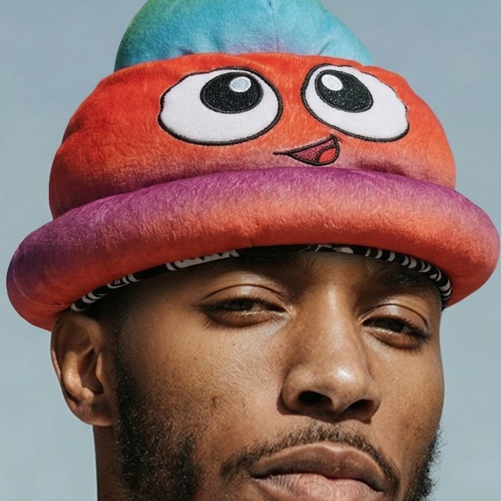 Rainbow Poop Hat
